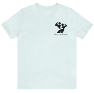 Ice Blue Cotton T-Shirt