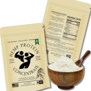 Unflavored Hemp Protein Concentrate