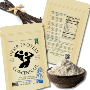 Vanilla Hemp Protein Concentrate